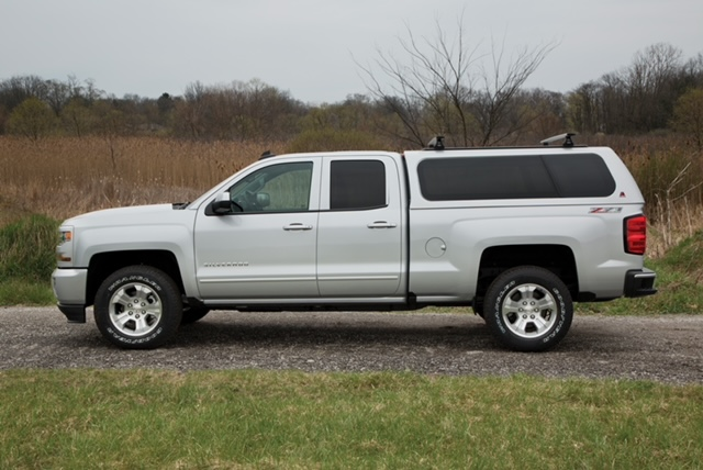 Silverado with Leer camper shell